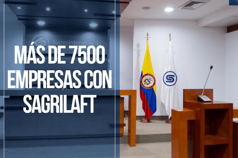 Más de 7500 empresas deben cumplir el SAGRILAFT. Foto Supersociedades