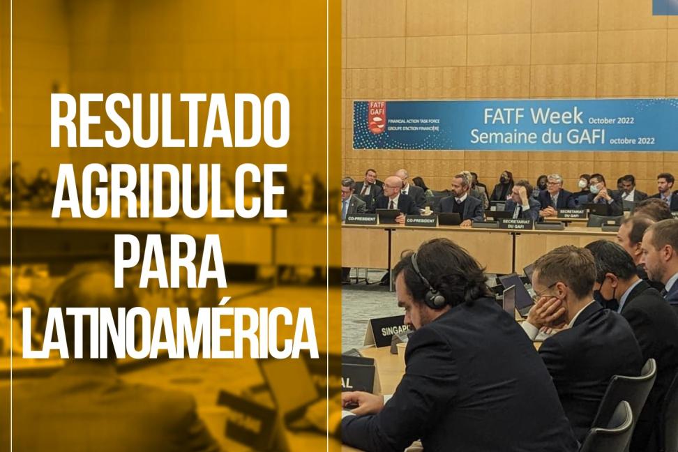 Plenaria del GAFI, octubre de 2022. Imagen FATF