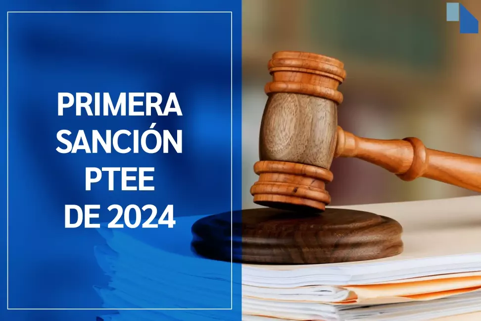 Primera sanción PTEE de 2024. Imagen Freepik